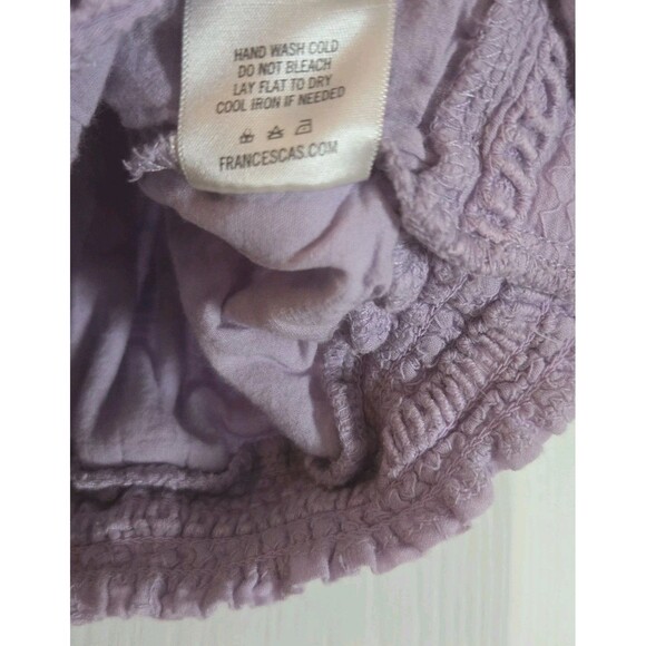 Lot Of 2 Crop Tops Lavender Neon Pink Miami Medium LA Tees Large Heart Summer - Picture 8 of 16